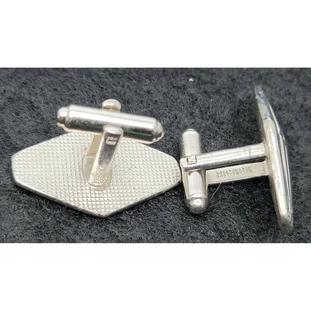 VINTAGE CORUGATED LANTERN HICKOK CUFFLINKS ESTATE CLEANOUT FIND